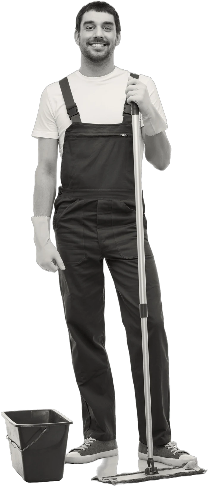 Innova Home Solutions handyman and cleaning team member